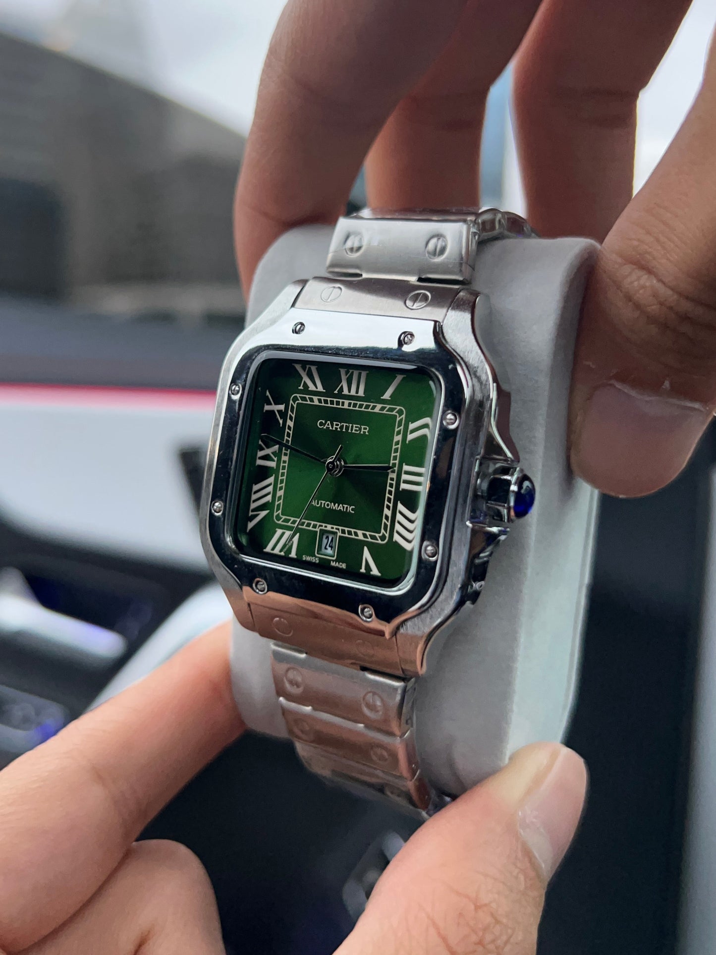 CARTIER SANTOS VERT