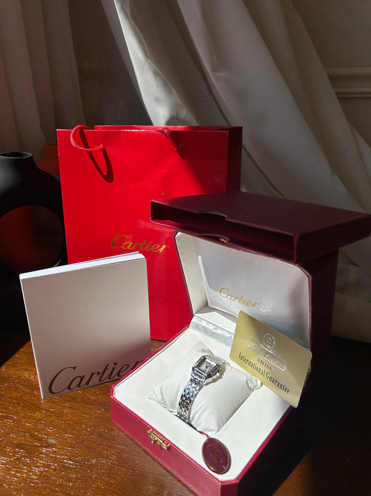CARTIER PANTHÈRE SILVER AVEC PACKAGING COMPLET