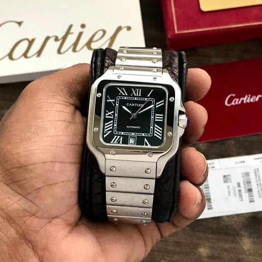 CARTIER SANTOS NOIRE